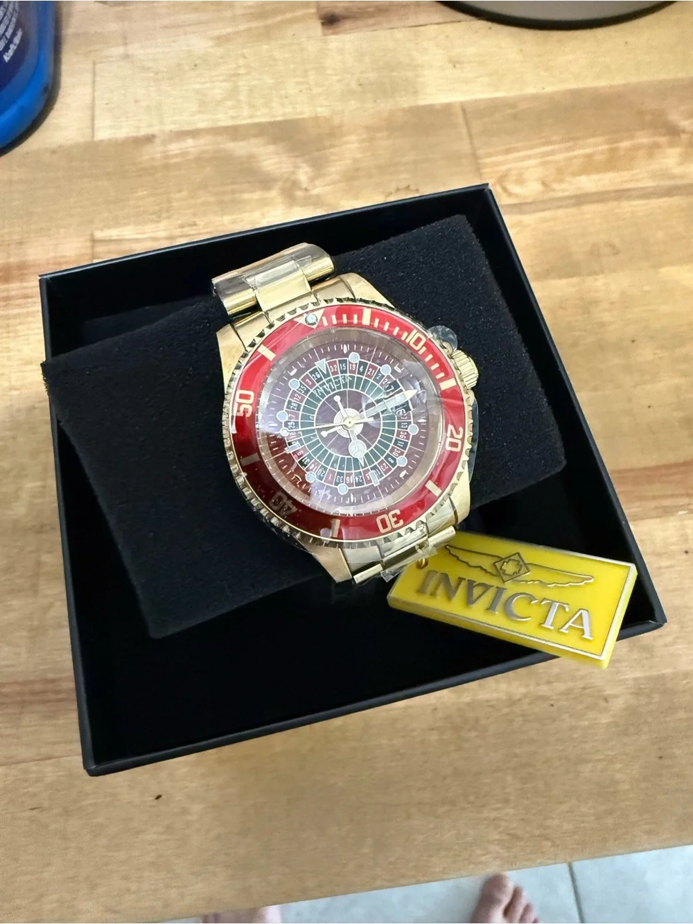 Invicta Gold-Tone Watch House of Cards